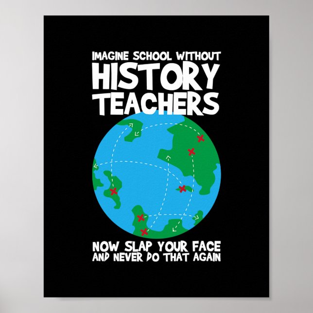 History Teacher  Poster (Front)