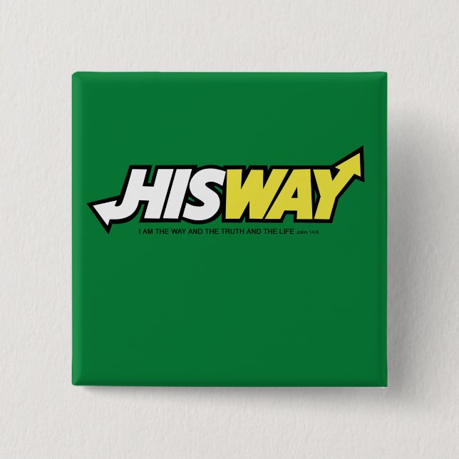 HISWAY Logo 15 Cm Square Badge (Front)