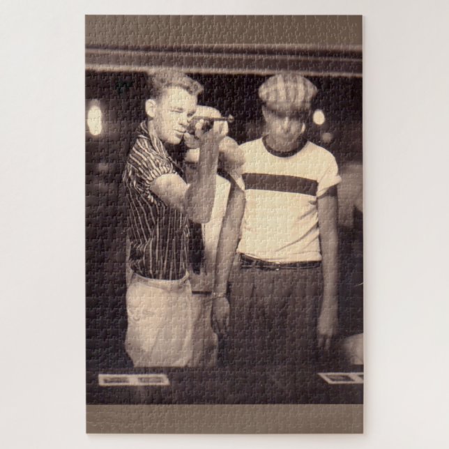 hit the target and win a kewpie doll jigsaw puzzle (Vertical)