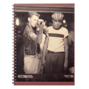 hit the target and win a kewpie doll spiral notebook