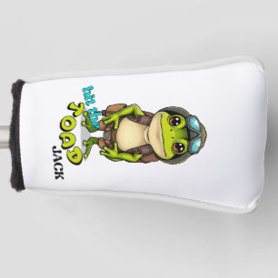 Hit the "toad" Jack, cute play on words Golf Head Cover