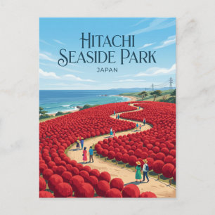 Hitachi Seaside Park Japan Postcard