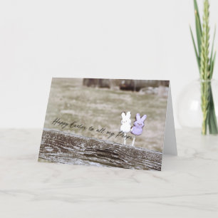 HITCHED PEEPS Greeting Card
