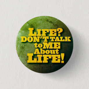 Hitchhikers Guide quote button