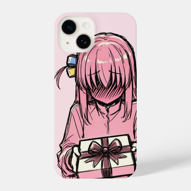 Hitori Gotoh Anime Phone Case | Bocchi the Rock! (Back)