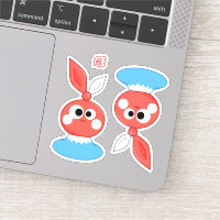 【HiTs】Mascot Character にぽくん Nipo kun Sticker - ①