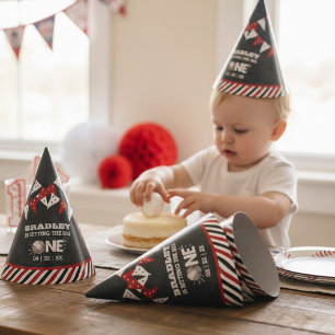 Hitting The Big One   Baseball 1st Birthday Party Hat