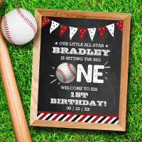 Hitting The Big One | Baseball 1st Birthday