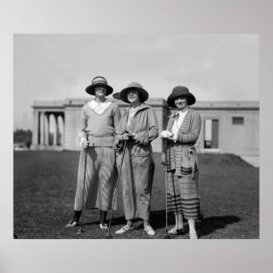 Hitting the Links in Style: 1923 Poster