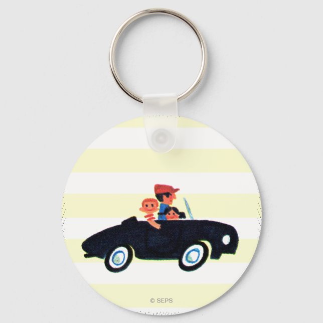 Hitting the Open Road 3 Key Ring (Front)