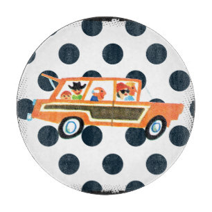 Hitting the Open Road 4 Cutting Board