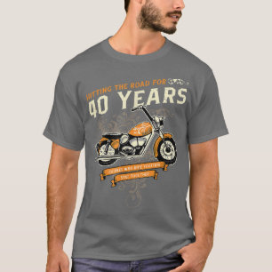 Hitting The Road for 40 Years Biker 40th Wedding A T-Shirt