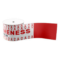 HIV/AIDS Awareness Pattern Ribbon