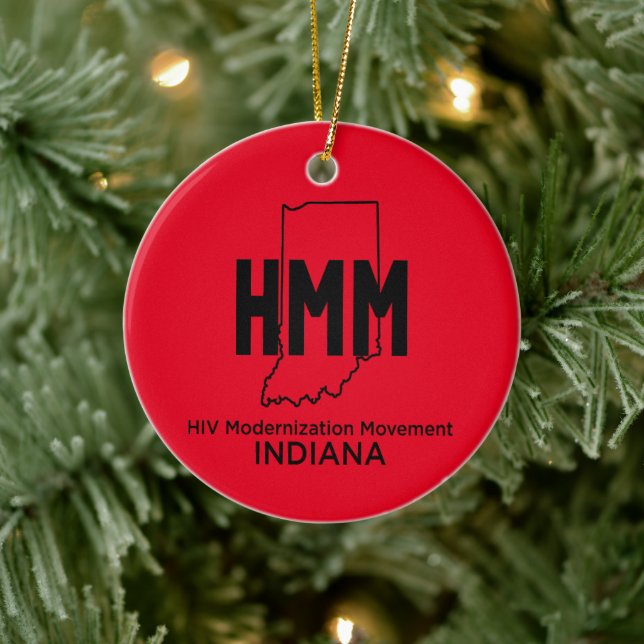HIV Modernisation Movement Indiana Ceramic Tree Decoration (Tree)