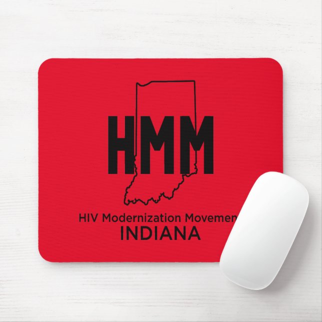 HIV Modernisation Movement Indiana Mouse Pad (With Mouse)