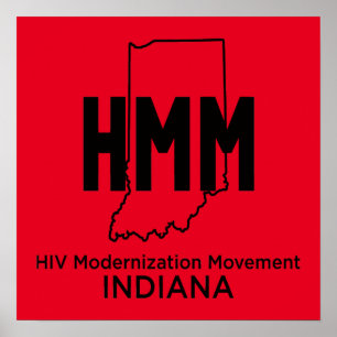HIV Modernisation Movement Indiana Poster