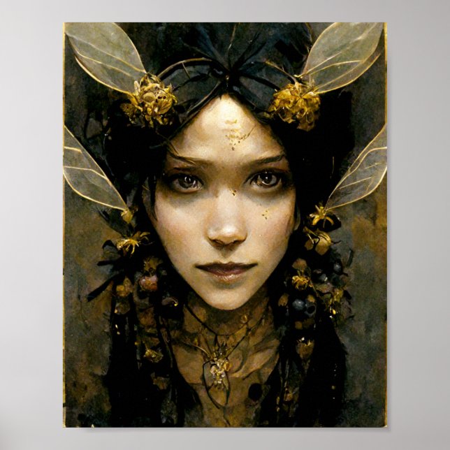 Hive Queen 2 Fantasy Art Poster (Front)