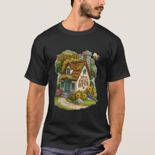 Hive Sweet Hive Cottagecore Bee House T-Shirt