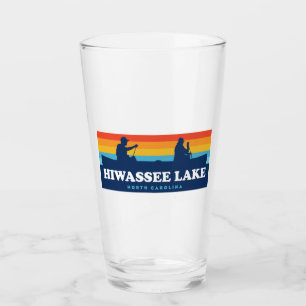 Hiwassee Lake North Carolina Canoe Glass
