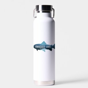 Hiwassee Lake North Carolina Fish Water Bottle
