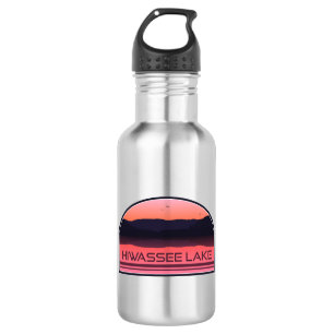 Hiwassee Lake North Carolina Red Sunrise 532 Ml Water Bottle