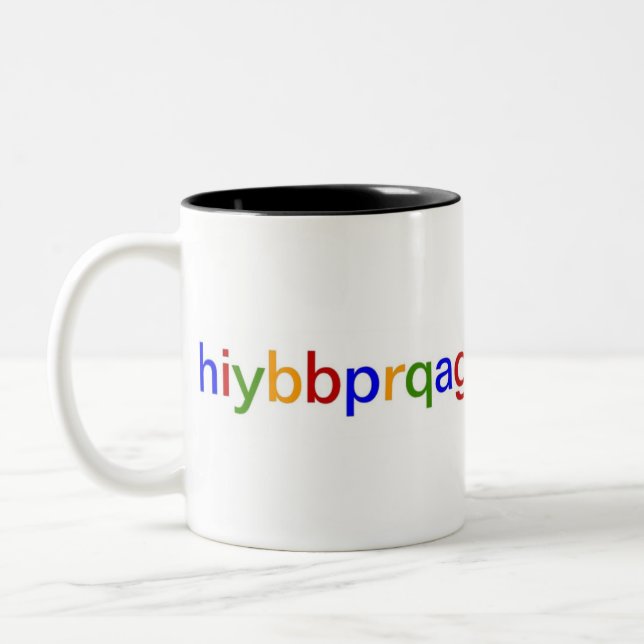 hiybbprqag Two-Tone coffee mug (Left)