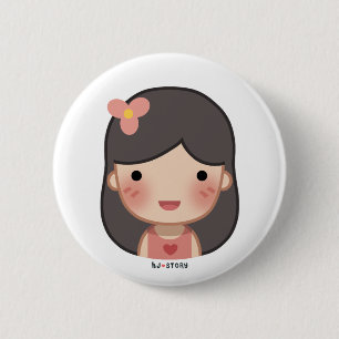 HJ-Story Girl Button