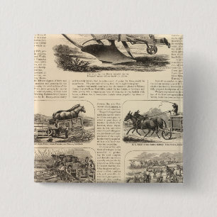 HL Emory and Sons 15 Cm Square Badge