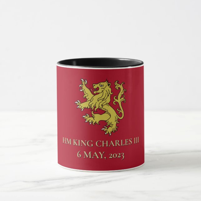 HM King Charle Charles III Commemorative Mug (Center)