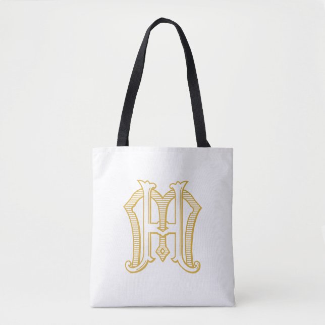HM monogram or MH monogram tote bag (Front)