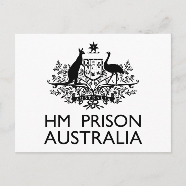 HM Prison Australia Postcard (Front)