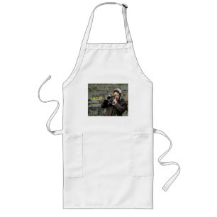 HM Queen Elizabeth Camera Smile! Long Apron