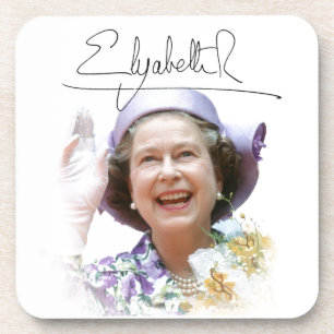 HM Queen Elizabeth II Coaster