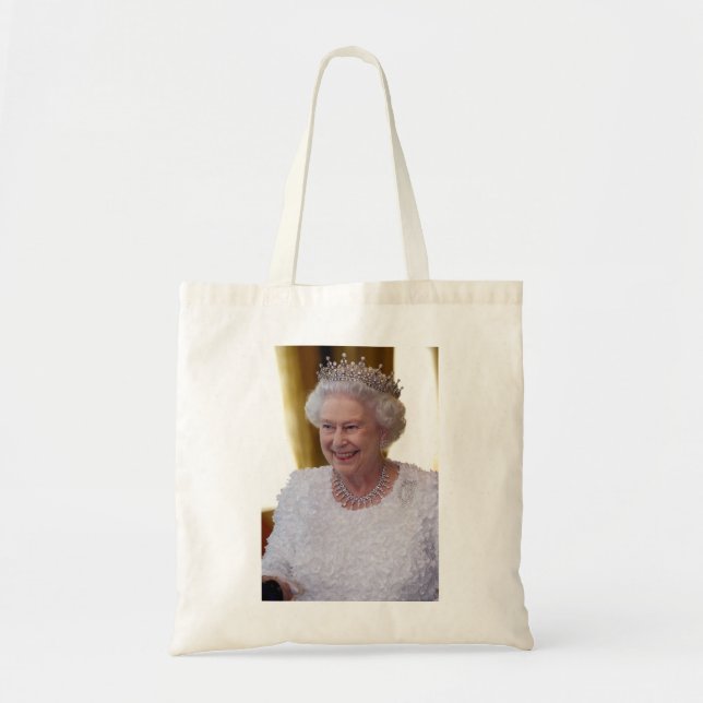 HM Queen Elizabeth II Dublin Tote Bag (Front)