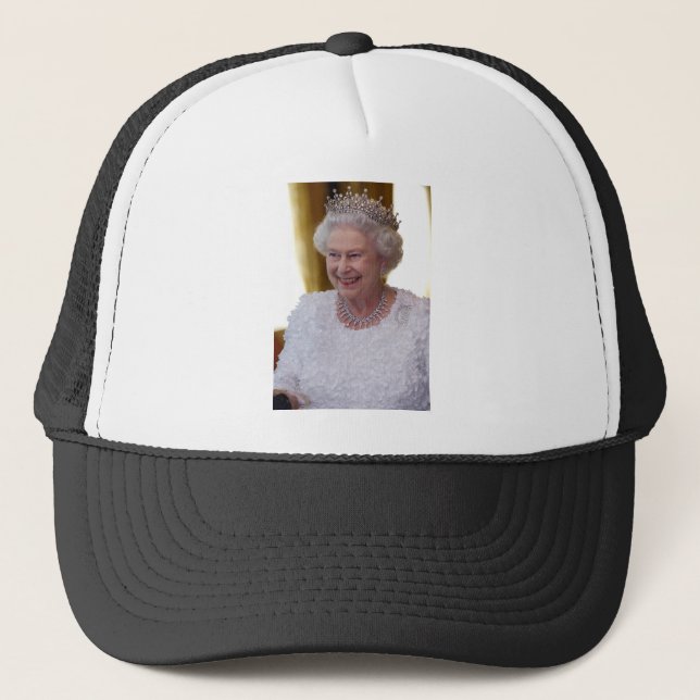 HM Queen Elizabeth II Dublin Trucker Hat (Front)