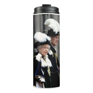HM Queen Elizabeth II & HRH Prince Philip Thermal Tumbler