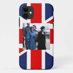 HM Queen Elizabeth II-Margaret Thatcher iPhone 11 Case