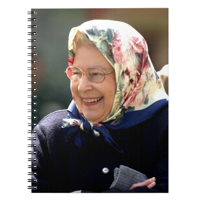 HM Queen Elizabeth II Notebook (Front)