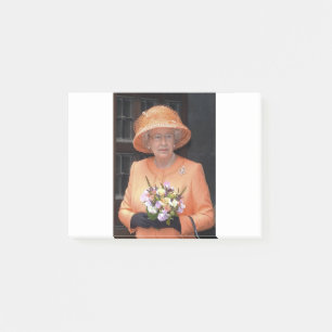 HM Queen Elizabeth II Platinum Jubilee Post-it Notes