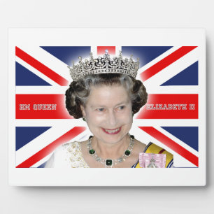 HM Queen Elizabeth II - Pro photo Plaque
