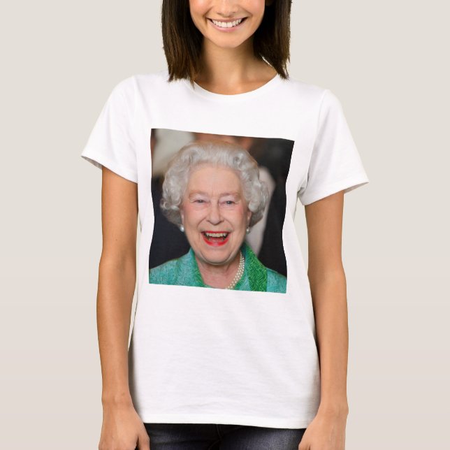 HM Queen Elizabeth II T-Shirt (Front)
