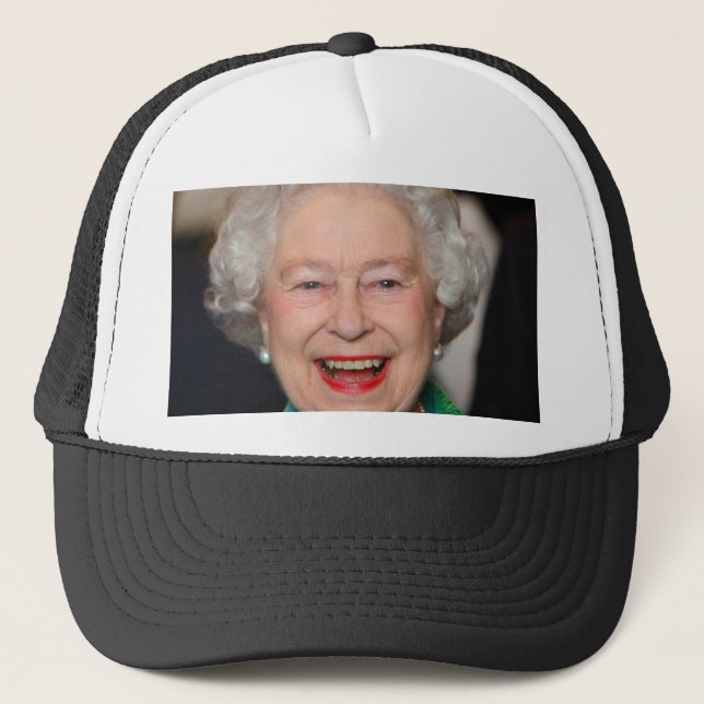 HM Queen Elizabeth II Trucker Hat (Front)