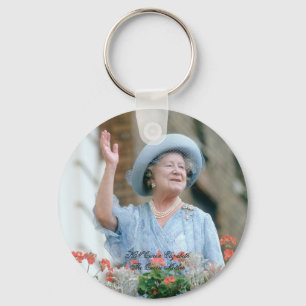 HM Queen Elizabeth, The Queen Mother 1985 Key Ring