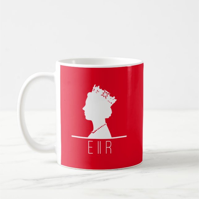 HM Queen Platinum Jubilee  Coffee Mug (Left)