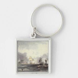 HM Ships Imogene and Andromache passing the Batter Key Ring