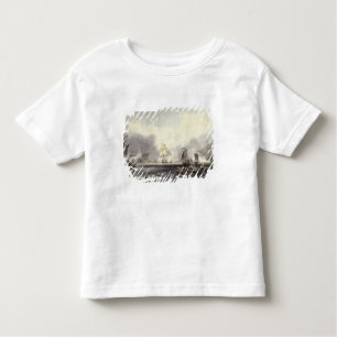 HM Ships Imogene and Andromache passing the Batter Toddler T-Shirt