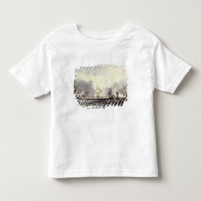 HM Ships Imogene and Andromache passing the Batter Toddler T-Shirt (Front)