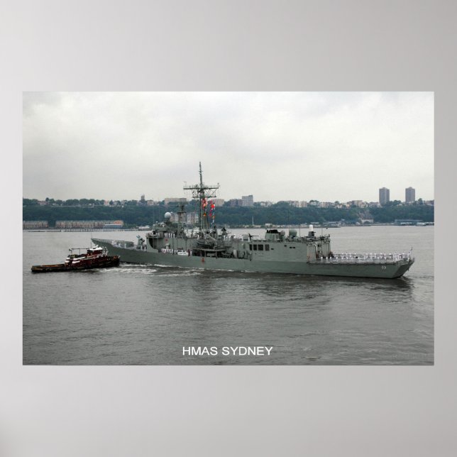 HMAS Sydney Poster (Front)