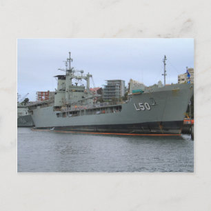 HMAS Tobruk Postcard