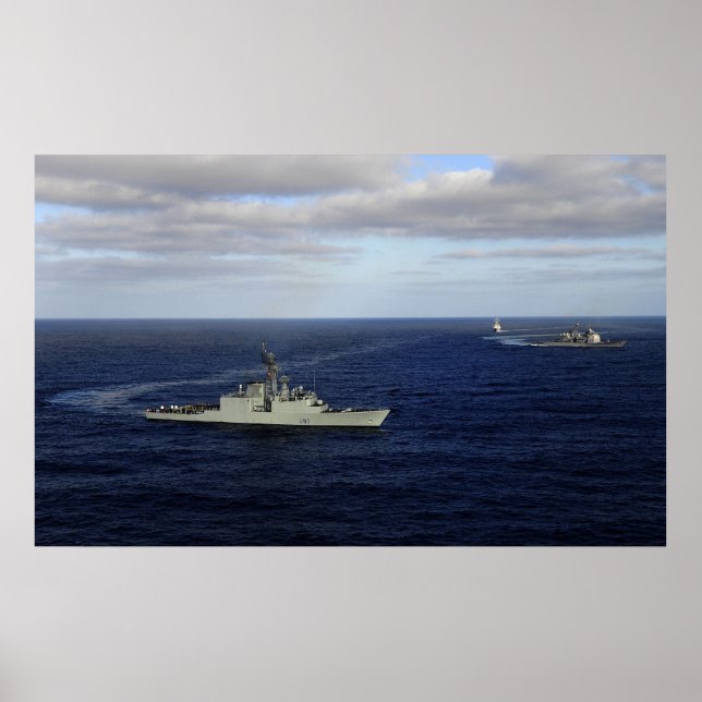 HMCS Algonquin Poster (Front)